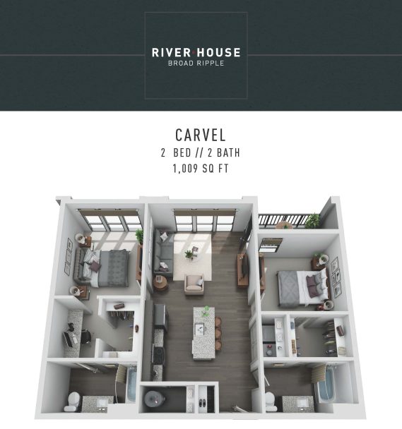 the river house floor plan is shown in this image at The River House